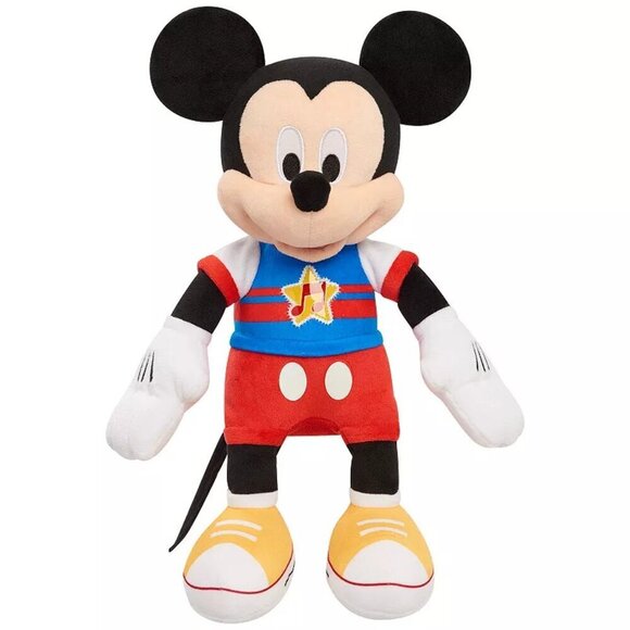 NIB Disney's Mickey Mouse Funhouse Singing Fun Mickey Mouse Plush - Picture 1 of 5